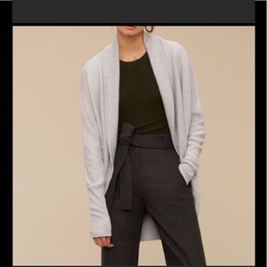 Wilfred Diderot Sweater Open-Front Cocoon Cardigan